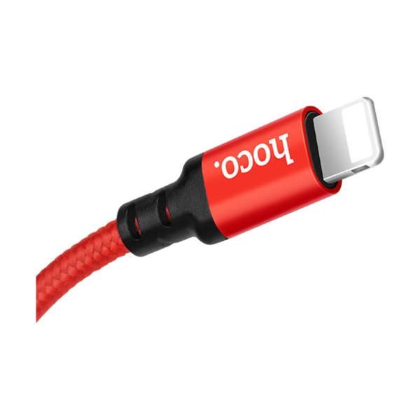 Hoco X14 - USB to Lightning - Red 1m 3