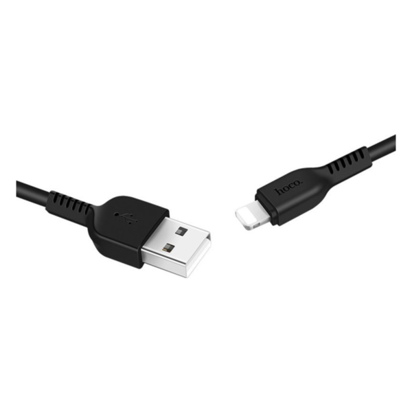 Hoco (X20) USB to Lightning Μαύρο 1m 2