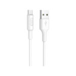 Hoco (X25) Καλώδιο Soarer Regular USB σε micro USB, 1μ - Λευκό