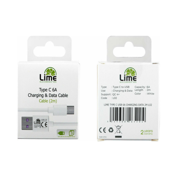 Lime L01 Regular Type-C 2m 2