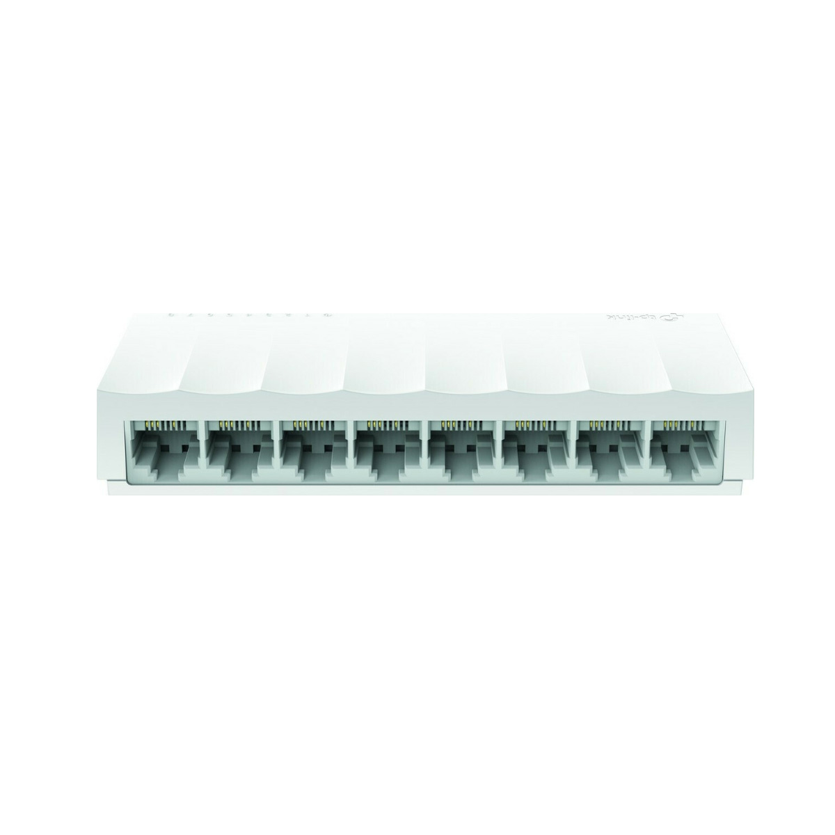 TP-LINK LS1008 TP-LINK (SF1008D) v12 Unmanaged L2 Switch with 8 Ports Ethernet - White - Image 1