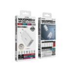 WK (WP-U56) - micro USB Cable & 2x USB - White 1