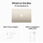 Apple MacBook Air (2025) 15.3" Retina Display (M4-10core/16GB/512GB SSD) (GR Keyboard) - Starlight - Image 4