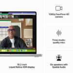 Apple MacΒook Pro (2023) 16.2'' - 18GB/1TB |M3 Pro 12C/18core GPU|GR Keyb| - Silver - Image 6