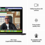 Apple MacΒook Pro (2023) 16.2'' - 18GB/512GB |M3 Pro 12C/18core GPU|GR Keyb|έως 22 ώρες μπαταρία - Space Black - Image 6