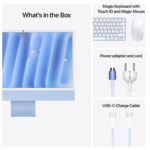 Apple iMac 24'' 16GB/256GB - M4 10core/10core GPU/GR Magic Keyb./Mouse - Blue - Image 5