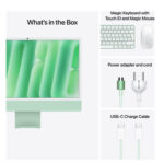 Apple iMac 24'' 16GB/256GB - M4 10core/10core GPU/GR Magic Keyb./Mouse - Green - Image 5