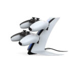 Zeroground (CH-1500G) Bessho Dual Charging Dock PS5 - White - Image 4