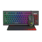 Marvo (CM310) 3 in 1 Gaming Set with RGB Keyboard and Mouse - Black