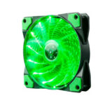 Marvo (FN10) Case Fan 120mm με Πράσινο Φωτισμό και Σύνδεση 3-Pin / 4-Pin PSU - Image 2