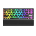 Marvo (KG946) Gaming Μηχανικό Πληκτρολόγιο Tenkeyless με Custom Red διακόπτες και RGB φωτισμό (Αγγλικό US) - Μαύρο