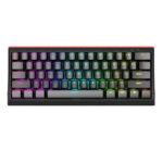 Marvo (KG962) Gaming Μηχανικό Πληκτρολόγιο 60% με Custom Blue διακόπτες και Rainbow φωτισμό (Αγγλικό US) - Μαύρο