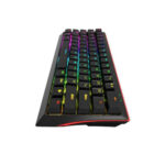 Marvo (KG962) Gaming Mechanical Keyboard 60% with Custom Blue Switches and RGB lighting - Black - Image 4