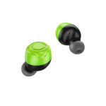 Hoco (EW33) In-ear Bluetooth Handsfree Headphone with Charging Case - Green - Image 2