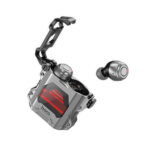 Hoco (EW33) In-ear Bluetooth Handsfree Headphone with Charging Case - Gray - Image 2