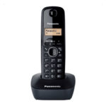 Panasonic (KX-TG1611) Ασύρματο Τηλέφωνο - Μαύρο