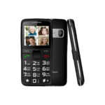 Powertech (PTM-18) Sentry Eco Dual SIM Κινητό με Μεγάλα Κουμπιά - Μαύρο - Image 3