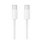 Xiaomi (SJV4108GL) Flat Καλώδιο USB 2.0 USB-C male σε USB-C male 1.5μ - Λευκό