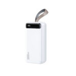 WK (WP-281) Power Bank 30000mAh με 2 Θύρες USB-A Minre - Λευκό