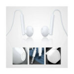 WK (YA01) In-ear Handsfree με Βύσμα 3.5mm - Λευκό - Image 2