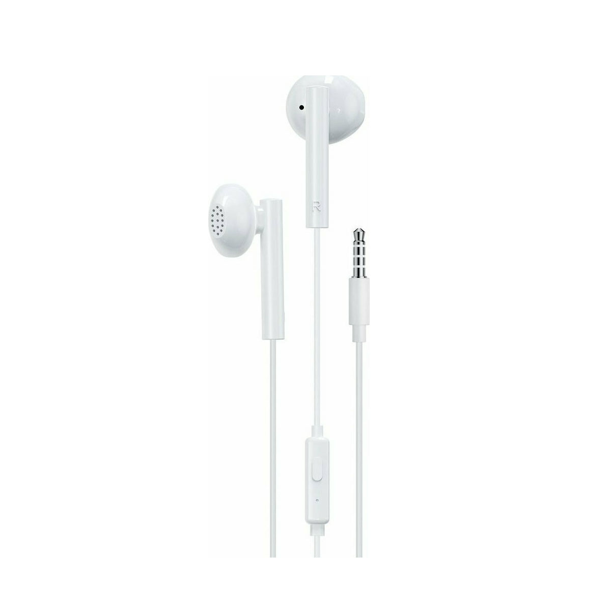 WK YA01 WK (YA01) In-ear Handsfree με Βύσμα 3.5mm - Λευκό - Image 1