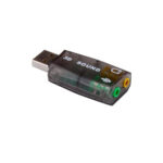 Powertech (CAB-U036) Εξωτερική USB Κάρτα Ήχου 5.1 - Μαύρο