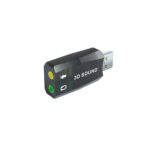 Powertech (CAB-U036) Εξωτερική USB Κάρτα Ήχου 5.1 - Μαύρο - Image 2