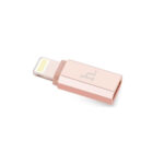 Hoco Converter Lightning male to micro USB female - Rose Gold - Image 2
