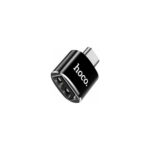 Hoco (UA5) Μετατροπέας USB-C male σε USB-A female - Μαύρο - Image 2