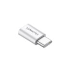 Huawei (AP52) Μετατροπέας USB-C male σε micro USB female - Λευκό - Image 2