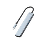 XO (HUB008) USB-C Docking Station with HDMI 4K PD - Gray