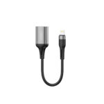 XO (NB201) Μετατροπέας Lightning male σε USB-A female - Μαύρο