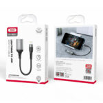 XO (NB201) Μετατροπέας Lightning male σε USB-A female - Μαύρο - Image 2
