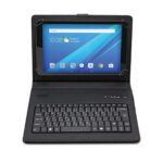 NOD Bluetooth Type & Protect Synthetic Leather Flip Cover with Keyboard (Universal 9-10.1") - Black