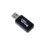 Powertech (PT-893) Card Reader USB 2.0 για microSD - Μαύρο