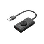 Orico (SC2) Εξωτερική USB Κάρτα Ήχου 2.0 - Μαύρο
