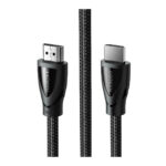 Ugreen (80401) HDMI 2.1 Braided Cable HDMI male to HDMI male, 1m - Black - Image 3