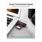 Ugreen (40752) Card Reader USB 3.0 για SD/microSD - Μαύρο - Image 3
