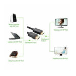 Ugreen (10244) Cable DisplayPort male to DisplayPort male, 1m - Black - Image 3