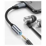 Ugreen (30632) Μετατροπέας USB-C male σε 3.5mm female - Γκρι - Image 2
