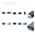 Ugreen (40248) Μετατροπέας HDMI male σε VGA female - Μαύρο - Image 3