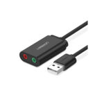 Ugreen (30724) External USB 2.0 Sound Card - Black