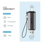 Ugreen (50706) Card Reader Type-C και USB 3.0 για SD/microSD - Γκρι - Image 4