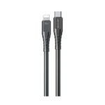 WK (WDC-154) Cable USB-C to Lightning 20W, 1m - Black