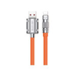 WK (WDC-186) Cable USB-A to Lightning 20W, 1m - Orange