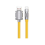 WK (WDC-186) Cable USB-A to Lightning 20W, 1m - Yellow