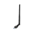 Cudy (WU1400) Wireless USB Network Adapter with Detachable Antenna 1300Mbps - Black