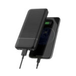 Platinet (PMPB10W705B) Power Bank 10000mAh with 2 USB-A Ports and USB-C Port - Black - Image 3