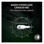 Razer BlackShark V2 X Over Ear Gaming Headset for PC/Mac/PS/Switch/Xbox/Smartphone with 3.5mm connection - White - Image 6