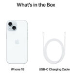 Smartphone Apple iPhone 15 5G 6.1'' 128GB Dual Camera 48MP - Μπλε - Image 6